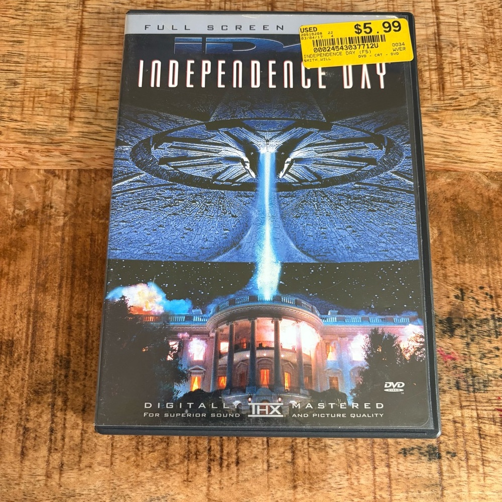 Independence Day DVD